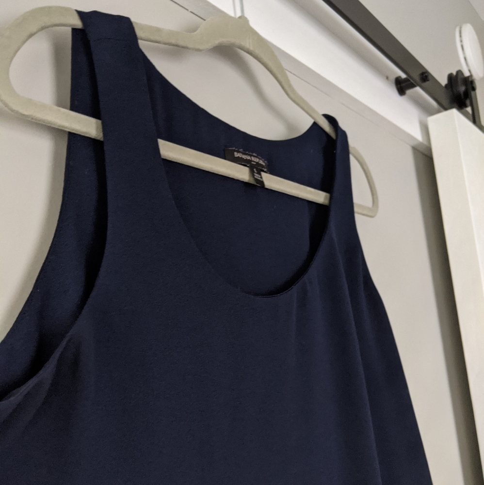 Navy tank top